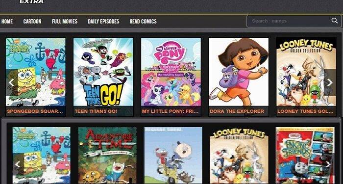 The CartoonExtra Website